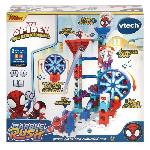 Circuit Miniature Circuit a billes interactif - VTECH - Marble Rush Spidey Super Spin Challenge - 65 pieces - 4 ans +