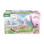 Circuit Miniature Circuit Château Princesses Disney - BRIO - Coffret 18 pieces - Train en bois - Des 3 ans