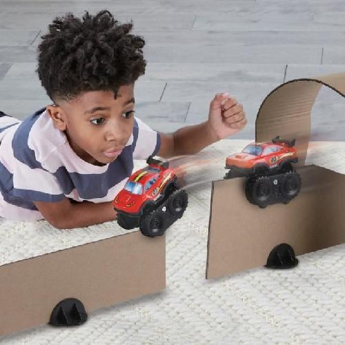 Circuit Miniature Circuit de course en carton VTECH CAR-BOARD RACERS - CIRCUIT MONSTER TRACKS pour enfant de 5 ans et plus