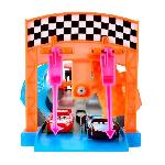 Vehicule Pour Circuit Miniature Circuit Glow Racers - Mattel - HPD80 - Jouet de course phosphorescent pour enfant de 4 ans et plus