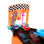 Vehicule Pour Circuit Miniature Circuit Glow Racers - Mattel - HPD80 - Jouet de course phosphorescent pour enfant de 4 ans et plus