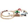 Circuit Miniature Brio World Circuit Plateforme Voyageurs - Coffret complet 42 pieces - Circuit de train en bois - Ravensburger - Des 3 ans - 33512
