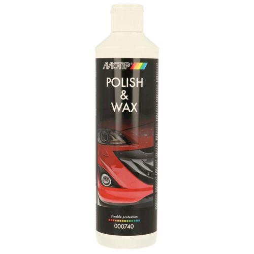 Baume - Embellisseur - Polish - Cire - Lustreur Cire Et Polish Flacon 500ml Motip