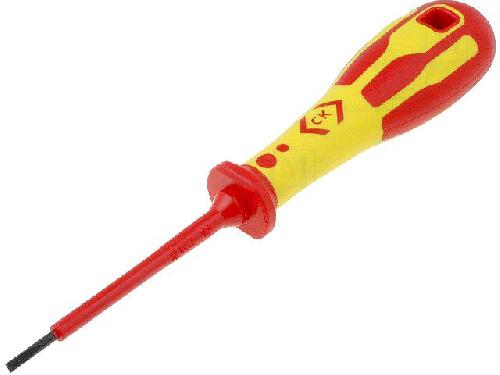 Tournevis CK - Tournevis isole plat 2.5x0.4mm - 1kVAC