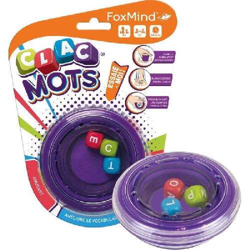 Jeu De Societe - Jeu De Plateau Clac Mots - Asmodee - Jeu de societe