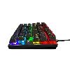 Clavier D'ordinateur Clavier Gamer - The G-Lab - KEYZ MERCURY TKL - Mécanique (Switch Rouge) - Rainbow - Filaire - Azerty - Noir