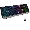 Clavier D'ordinateur Clavier Gamer - The G-Lab - KEYZ TUNGSTEN - Sans Fil - Rainbow - Azerty - Noir