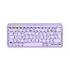 Clavier D'ordinateur Clavier - Sans Fil - Logitech - K380 - AZERTY - Lavande