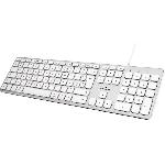 Clavier Filaire - BLUESTORK - KB Mac - Compatible Mac - Blanc