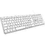 Clavier D'ordinateur Clavier Filaire - BLUESTORK - KB Mac - Compatible Mac - Blanc