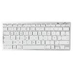 Clavier Filaire - BLUESTORK - MINI MAC - Compact - Compatible Mac - Blanc