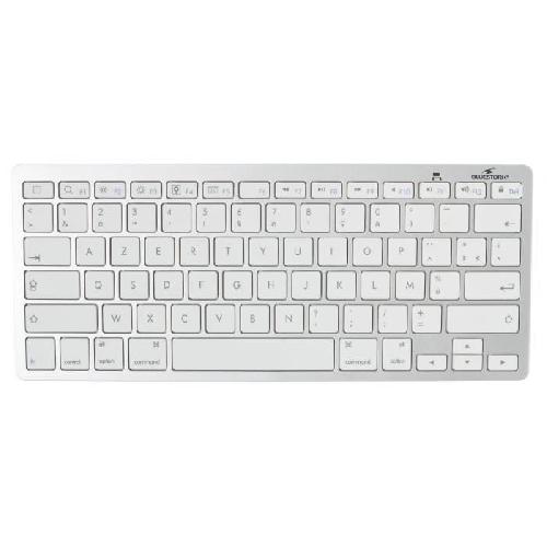 Clavier D'ordinateur Clavier Filaire - BLUESTORK - MINI MAC - Compact - Compatible Mac - Blanc