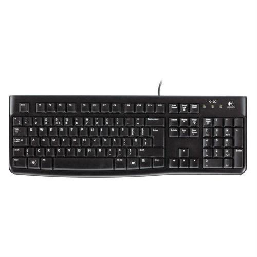 Clavier D'ordinateur Clavier filaire - Logitech - K120 Business - AZERTY - Noir