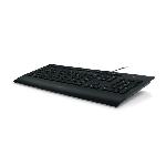 Clavier D'ordinateur Clavier - Filaire - Logitech - K280E -AZERTY - Noir