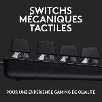 Clavier gamer - Filaire - Logitech G - G413 SE - Grande taille - Mécanique - AZERTY - Noir