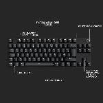 Clavier D'ordinateur Clavier gamer - Filaire - Logitech G - G413 TKL SE - Rétroéclairé - AZERTY - Noir