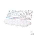 Clavier Gamer - Filaire - Logitech G - G715 - Mécanique - Repose-Poignet - Switch Tactile GX Brown - White Mist