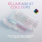 Clavier D'ordinateur Clavier Gamer - Filaire - Logitech G - G715 - Mécanique - Repose-Poignet - Switch Tactile GX Brown - White Mist