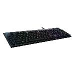 Clavier Gamer - Sans fil - Logitech G - G815 Lightspeed - Switch tactile - AZERTY - Noir