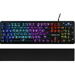 Clavier D'ordinateur Clavier Gamer - The G-Lab - KEYZ CARBON E - Mécanique (Switch Bleu) - Rainbow - Repose Poignet - Filaire - Azerty - Noir