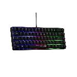 Clavier D'ordinateur Clavier Gamer - The G-Lab - KEYZ HYDROGEN - 60% Format Compact - Rétroéclairé - Filaire - Noir