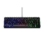 Clavier D'ordinateur Clavier Gamer - The G-Lab - KEYZ HYDROGEN - 60% Format Compact - Rétroéclairé - Filaire - Noir