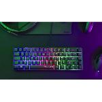 Clavier D'ordinateur Clavier Gamer - The G-Lab - KEYZ HYDROGEN - 60% Format Compact - Rétroéclairé - Filaire - Noir