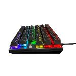 Clavier Gamer - The G-Lab - KEYZ MERCURY TKL - Mécanique (Switch Rouge) - Rainbow - Filaire - Azerty - Noir