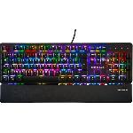 Clavier Gamer - The G-Lab - KEYZ RUBIDIUM - Mécanique (Switch Rouge) - Repose Poignet - RGB - Filaire - Azerty - Noir