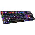 Clavier D'ordinateur Clavier Gamer - The G-Lab - KEYZ RUBIDIUM - Mécanique (Switch Rouge) - Repose Poignet - RGB - Filaire - Azerty - Noir