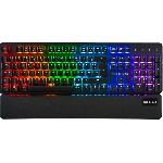 Clavier D'ordinateur Clavier Gamer - The G-Lab - KEYZ RUBIDIUM - Mécanique (Switch Rouge) - Repose Poignet - RGB - Filaire - Azerty - Noir