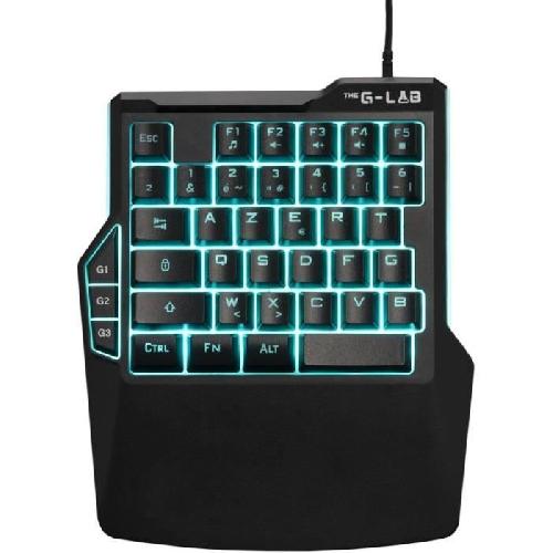 Clavier D'ordinateur Clavier Gamer - THE G-LAB - KEYZ THORIUM - MINI CLAVIER- Filaire - Noir