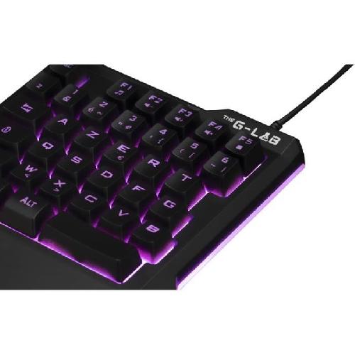 Clavier D'ordinateur Clavier Gamer - THE G-LAB - KEYZ THORIUM - MINI CLAVIER- Filaire - Noir