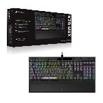 Clavier D'ordinateur Clavier Gaming magnétique-mécanique - CORSAIR - K70 MAX RGB - Touches PBT - Noir - (CH-910961G-FR)
