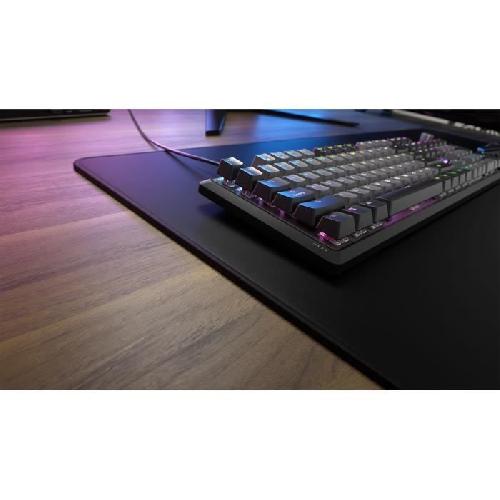 Clavier D'ordinateur Clavier gaming mécanique - CORSAIR - K70 CORE RGB - Switchs linéaires CORSAIR Red - Insonorisation - Molette rotative - Gris