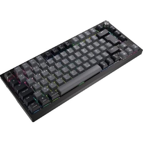 Clavier D'ordinateur Clavier gaming mécanique sans fil - CORSAIR - K65 PLUS WIRELESS - Noir et gris