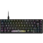 Clavier D'ordinateur Clavier gaming optique et mécanique - CORSAIR - K65 PRO MINI - Rétroéclaire LED RGB - Switchs CORSAIR OPX - Noir