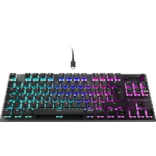 Clavier D'ordinateur Clavier gaming RGB mécanique compact - TURTLE BEACH - Vulcan TKL - Noir