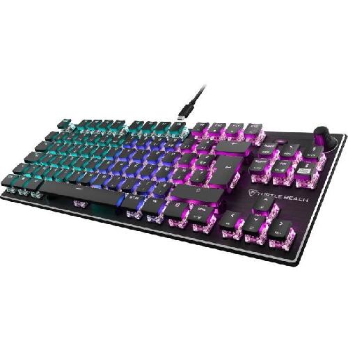 Clavier D'ordinateur Clavier gaming RGB mécanique compact - TURTLE BEACH - Vulcan TKL - Noir