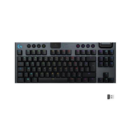 Clavier D'ordinateur Clavier Logitech Clavier gaming mécanique RVB sans fil LIGHTSPEED G915 TKL