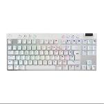 Clavier Logitech G PRO X TKL LIGHTSPEED Sans fil - Blanc