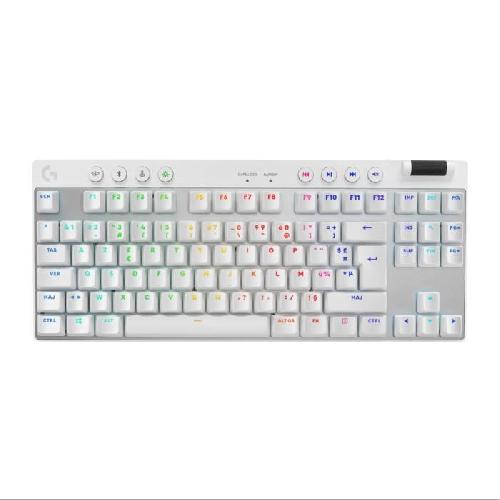 Clavier D'ordinateur Clavier Logitech G PRO X TKL LIGHTSPEED Sans fil - Blanc