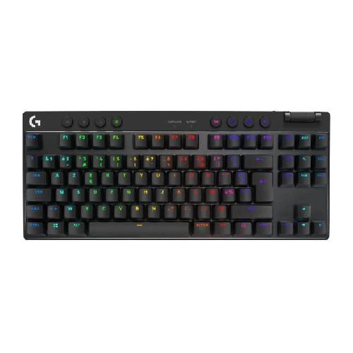 Clavier D'ordinateur Clavier Logitech G PRO X TKL LIGHTSPEED Sans fil. LIGHTSYNC RVB - Noir