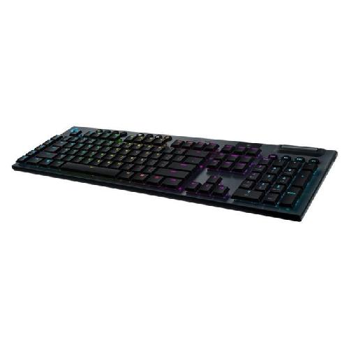 Clavier D'ordinateur Clavier Logitech G915 LIGHTSPEED Wireless RGB Mechanical Gaming Keyboard - GL Tactile