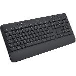 Clavier Logitech Signature K650. Clavier sans fil Ergonomique Entier avec Repose-Poignets - Graphite