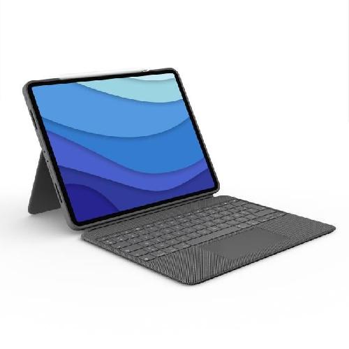 Clavier D'ordinateur Clavier pour tablette Logitech COMBO TOUCH pour iPad Pro 12.9 new /5eme génération . Ipad Air 5eme génération