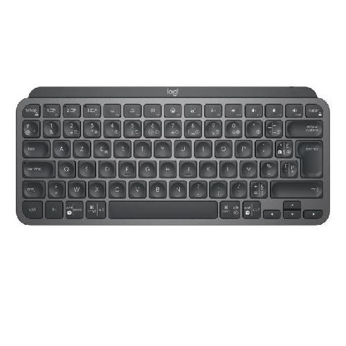 Clavier D'ordinateur Clavier - Sans Fil - Logitech - MX Keys Mini - rétroéclairé - AZERTY - Noir