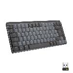 Clavier - Sans Fil - Logitech - MX Mini - Mécanique - Rétroéclairé - AZERTY - Graphite