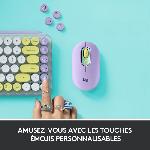 Clavier D'ordinateur Clavier - Sans fil - Logitech - Pop Keys - Mécanique - Touche Emoji - Menthe