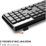 Clavier D'ordinateur Clavier sans fil - MOBILITY LAB - Deluxe - AZERTY - Noir